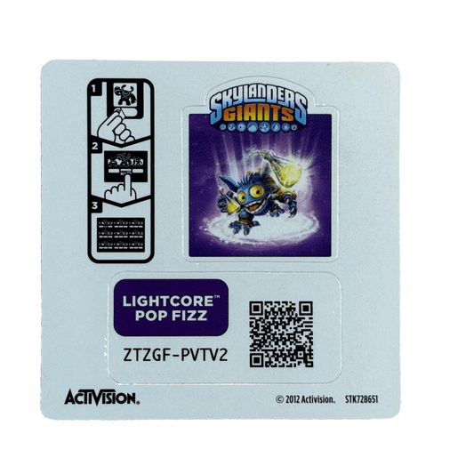 Pop Fizz (LightCore) (Sticker Sheet) - Nick Nack's Full Frontal Attack