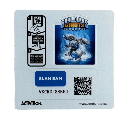 Slam Bam (Series 2) (Sticker Sheet) - Nick Nack's Full Frontal Attack