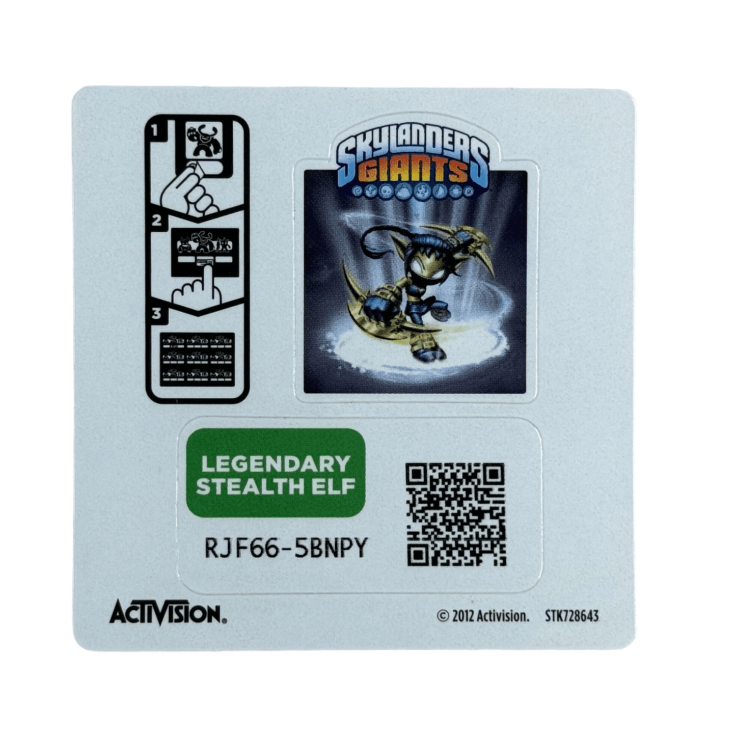 Stealth Elf (Legendary) (Sticker Sheet)
