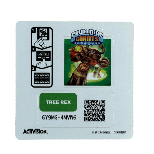 Tree Rex (Sticker Sheet) - Nick Nack's Full Frontal Attack