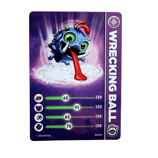 Wrecking Ball (Series 2) (Stat Card) - Nick Nack's Full Frontal Attack
