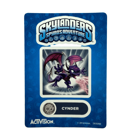 Cynder (Series 1) (Sticker Sheet) - Nick Nack's Full Frontal Attack