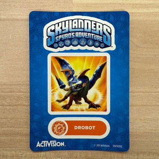 Drobot (Series 1) (Sticker Sheet) - Nick Nack's Full Frontal Attack
