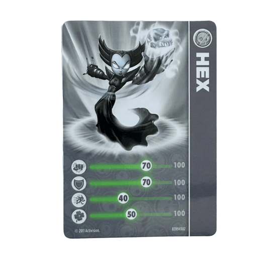 Hex (Series 1) (Stat Card) - Nick Nack's Full Frontal Attack