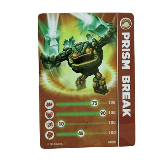 Prism Break (Series 1) (Stat Card) - Nick Nack's Full Frontal Attack