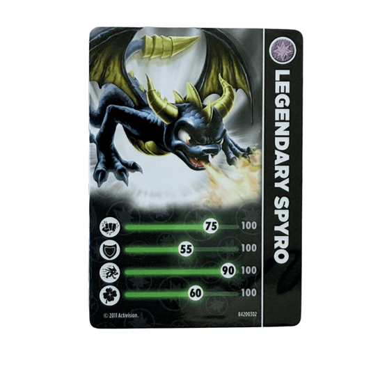 Spyro (Legendary) (Stat Card) - Nick Nack's Full Frontal Attack