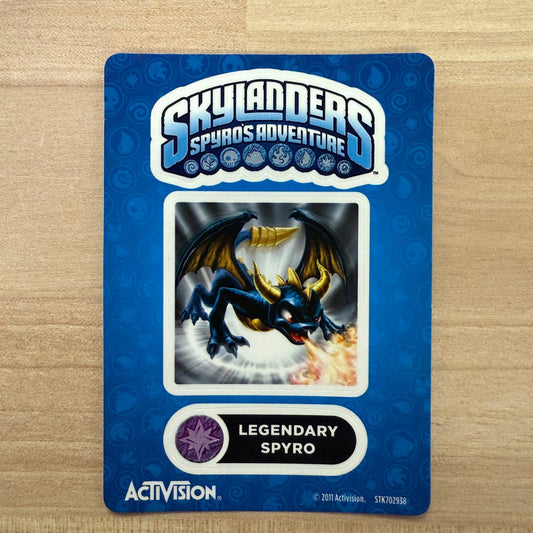 Spyro (Legendary) (Sticker Sheet) - Nick Nack's Full Frontal Attack
