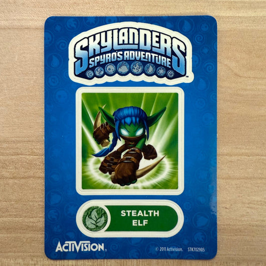 Stealth Elf (Series 1) (Sticker Sheet) - Nick Nack's Full Frontal Attack