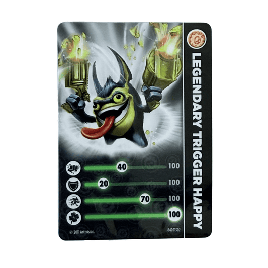 Trigger Happy (Legendary) (Stat Card) - Nick Nack's Full Frontal Attack
