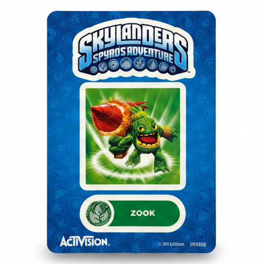 Zook (Series 1) (Sticker Sheet) - Nick Nack's Full Frontal Attack