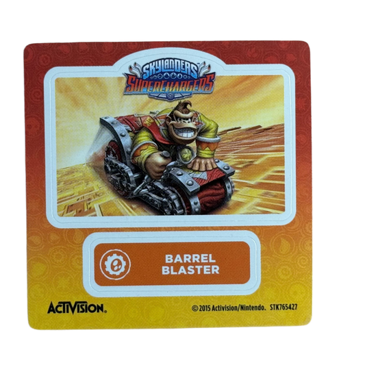 Barrel Blaster (Sticker Sheet) - Nick Nack's Full Frontal Attack