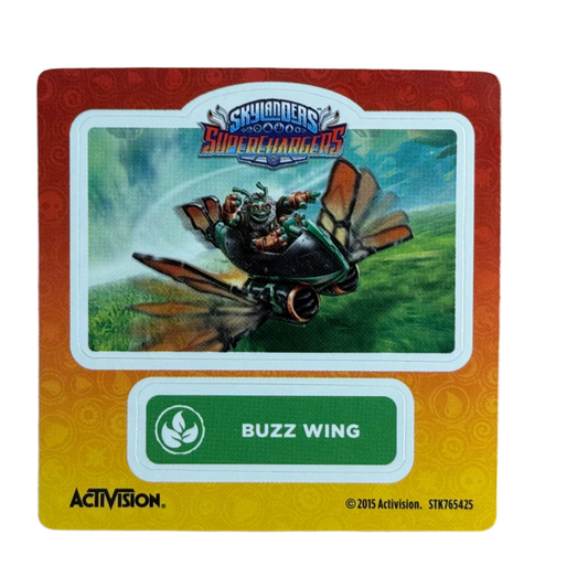 Buzz Wing (Sticker Sheet) - Nick Nack's Full Frontal Attack
