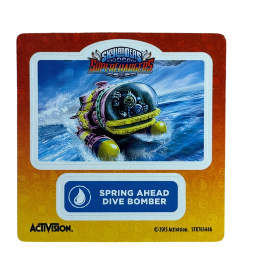 Dive Bomber (Spring Ahead) (Sticker Sheet) - Nick Nack's Full Frontal Attack