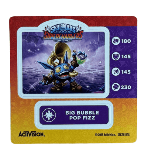 Pop Fizz (Big Bubble) (Sticker Sheet) - Nick Nack's Full Frontal Attack