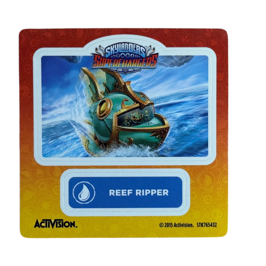 Reef Ripper (Sticker Sheet) - Nick Nack's Full Frontal Attack