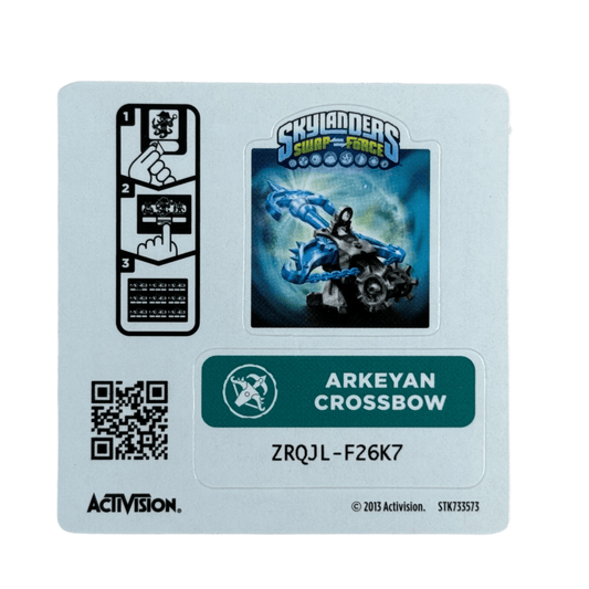 Arkeyan Crossbow (Sticker Sheet) - Nick Nack's Full Frontal Attack