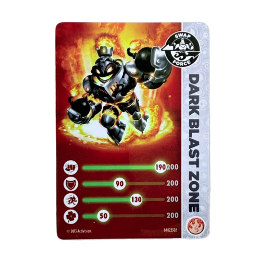 Blast Zone (Dark) (Stat Card) - Nick Nack's Full Frontal Attack