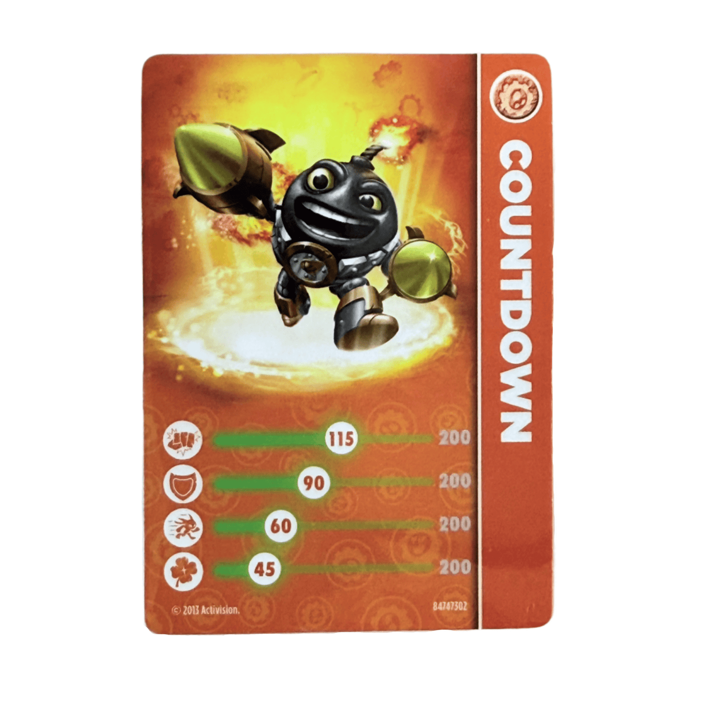 Countdown (Series 1) (Stat Card)