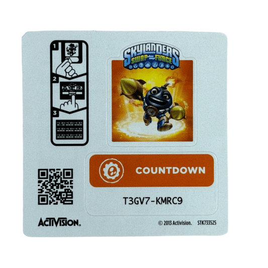 Countdown (Series 1) (Sticker Sheet) - Nick Nack's Full Frontal Attack