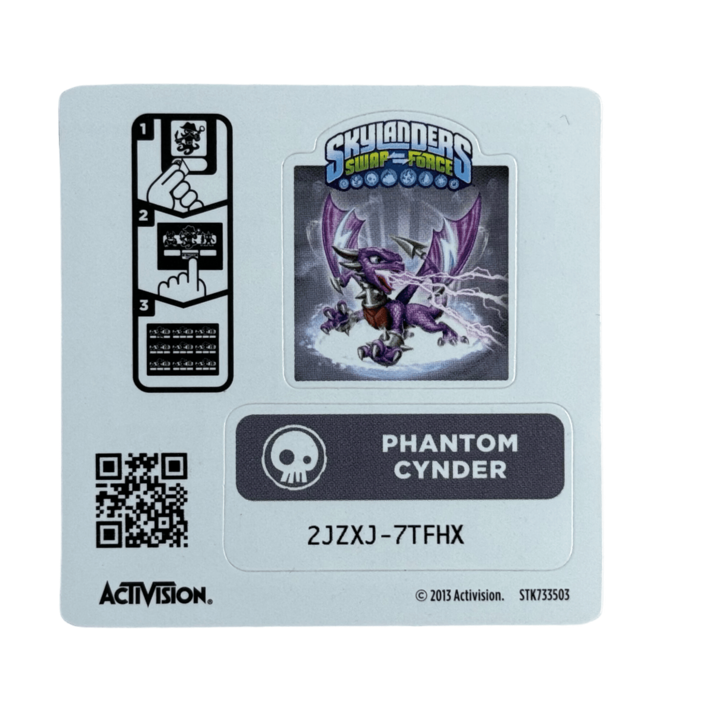 Cynder (Series 3) (Sticker Sheet)