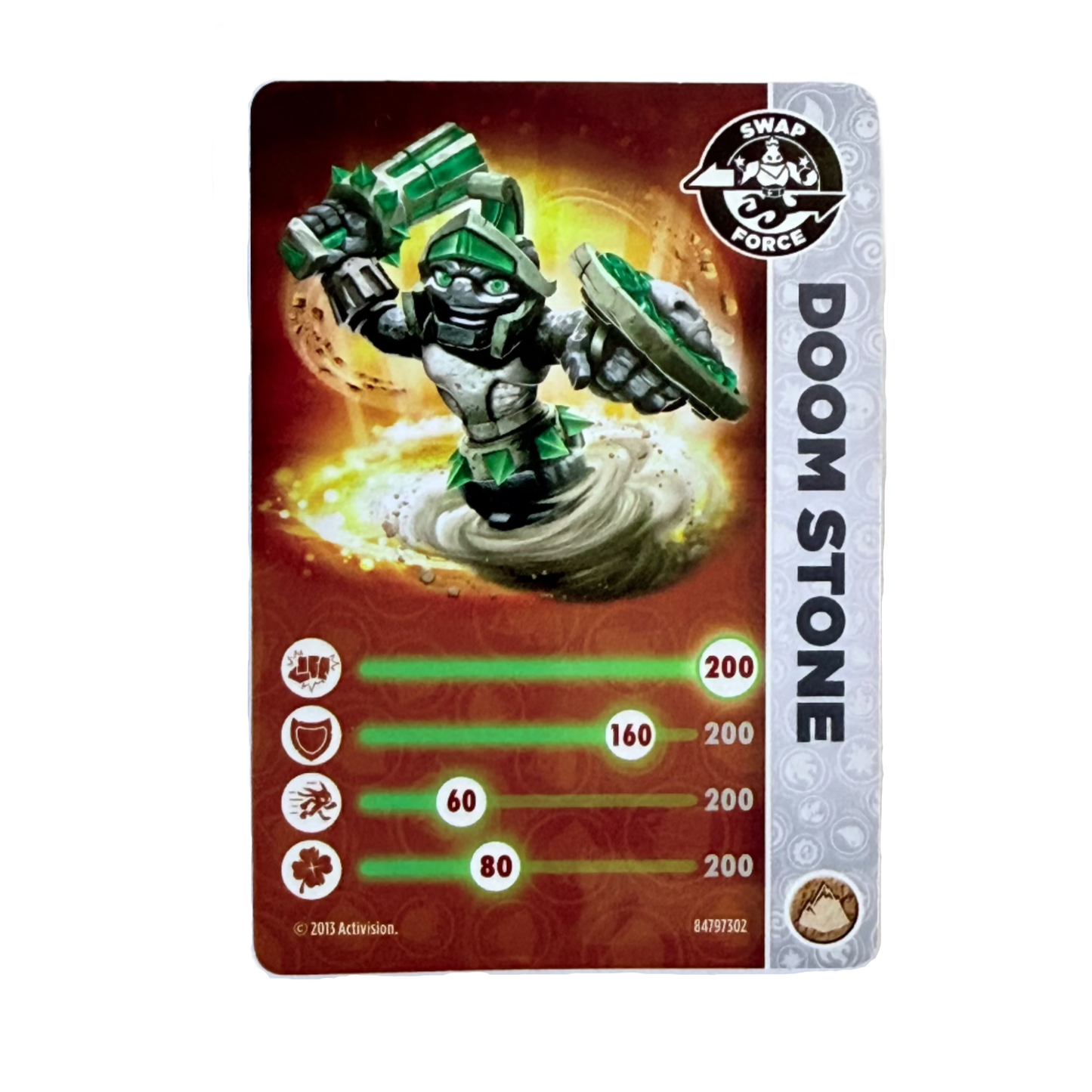 Doom Stone (Stat Card)