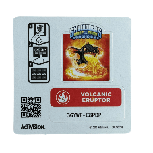 Eruptor (Volcanic) (Sticker Sheet) - Nick Nack's Full Frontal Attack