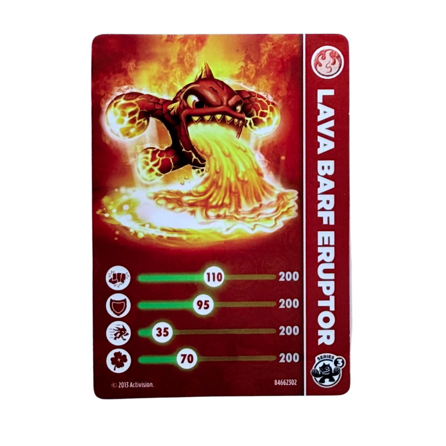 Eruptor (Series 3) (Stat Card)