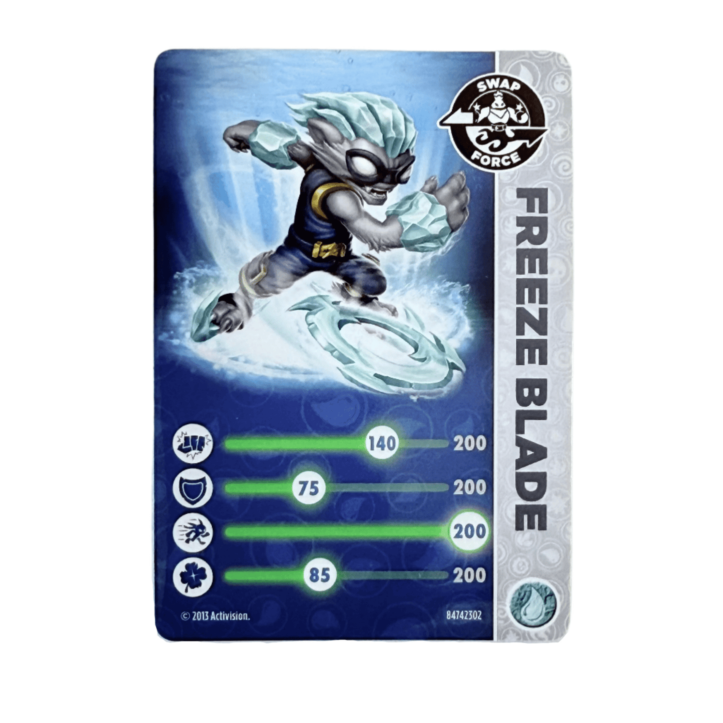 Freeze Blade (Stat Card)