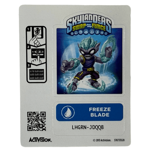 Freeze Blade (Sticker Sheet) - Nick Nack's Full Frontal Attack