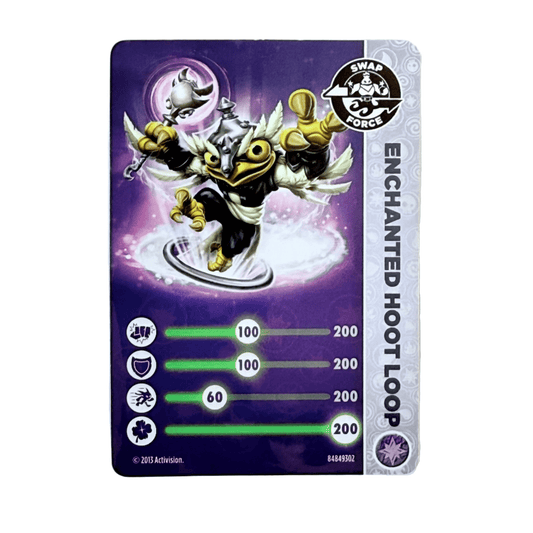 Hoot Loop (Enchanted) (Stat Card) - Nick Nack's Full Frontal Attack