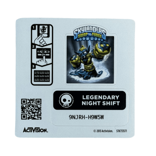 Night Shift (Legendary) (Sticker Sheet) - Nick Nack's Full Frontal Attack