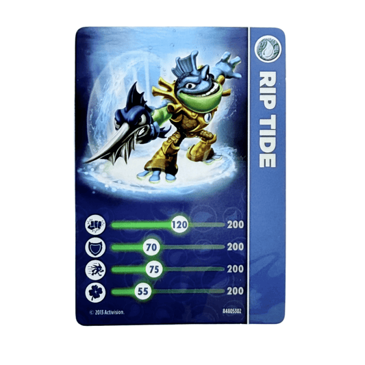 Rip Tide (Series 1) (Stat Card) - Nick Nack's Full Frontal Attack