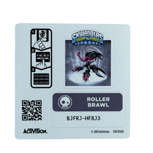 Roller Brawl (Series 1) (Sticker Sheet) - Nick Nack's Full Frontal Attack