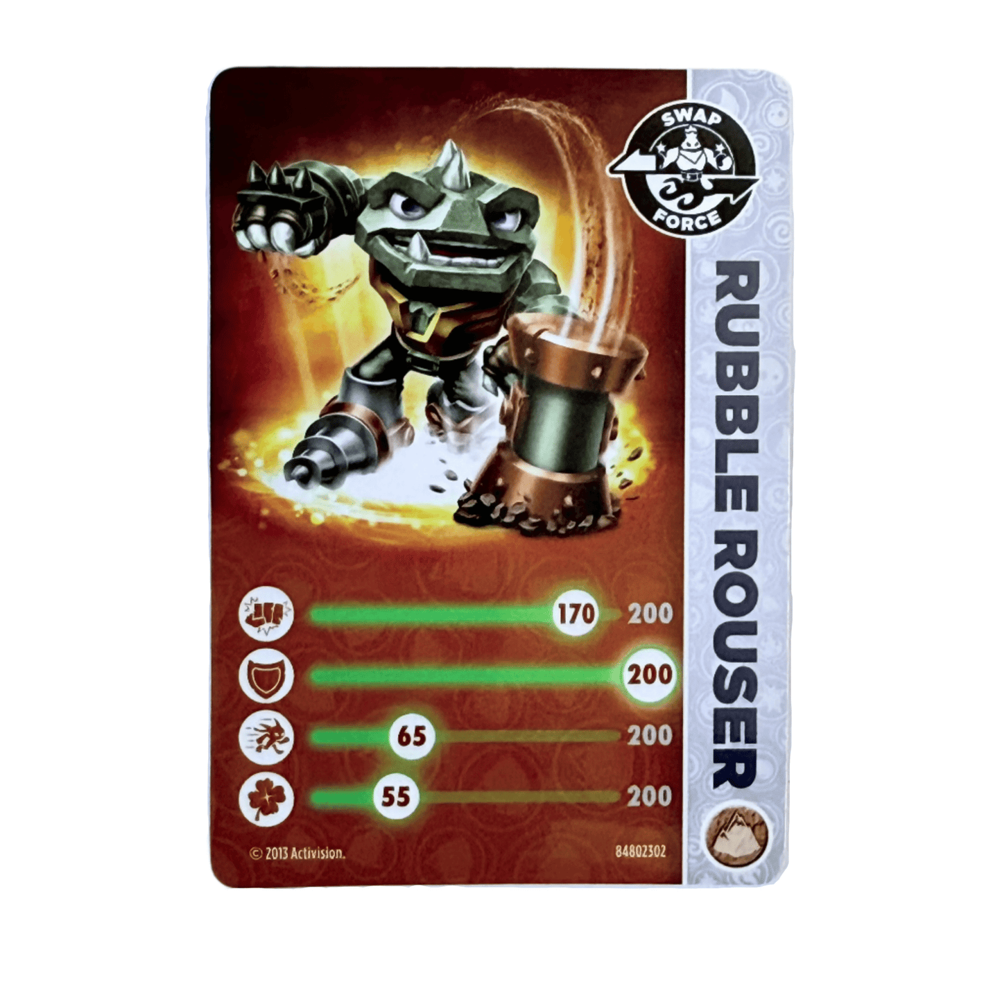 Rubble Rouser (Stat Card)