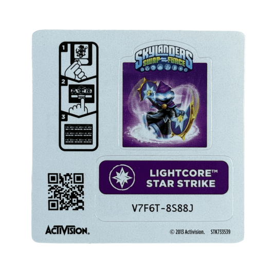 Star Strike (LightCore) (Sticker Sheet) - Nick Nack's Full Frontal Attack
