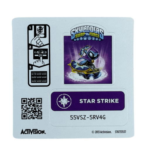 Star Strike (Series 1) (Sticker Sheet) - Nick Nack's Full Frontal Attack