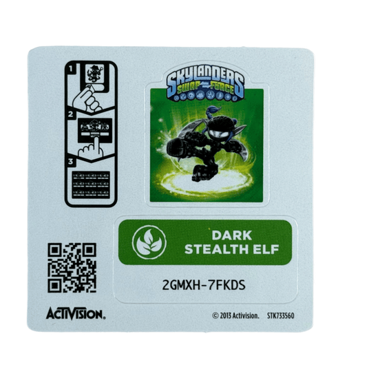 Stealth Elf (Dark) (Sticker Sheet) - Nick Nack's Full Frontal Attack