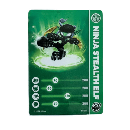 Stealth Elf (Series 3) (Stat Card) - Nick Nack's Full Frontal Attack