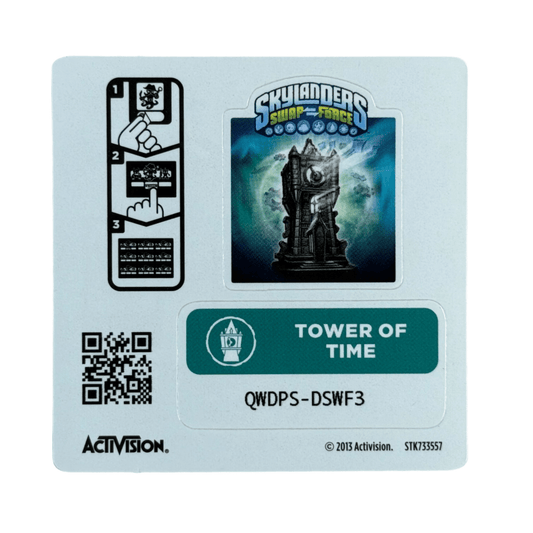 Tower of Time (Sticker Sheet) - Nick Nack's Full Frontal Attack