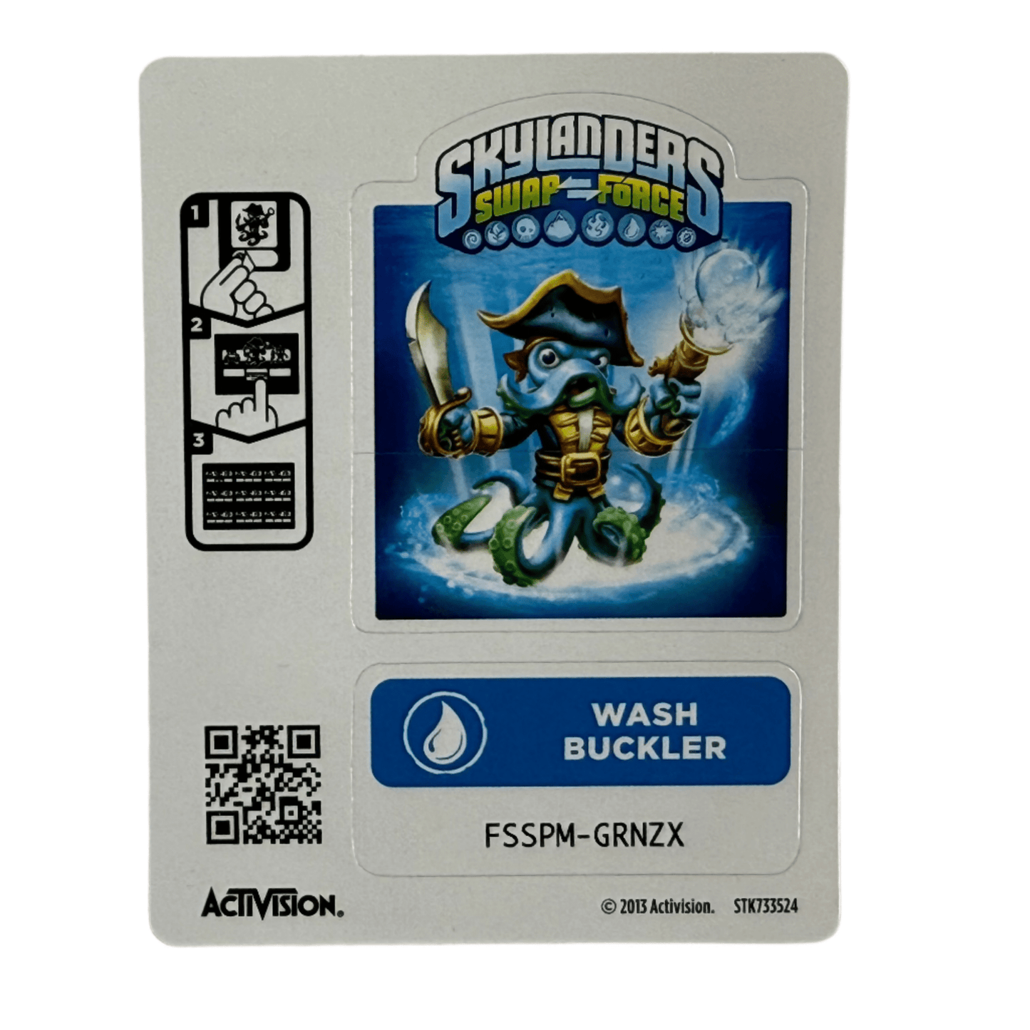 Wash Buckler (Sticker Sheet)