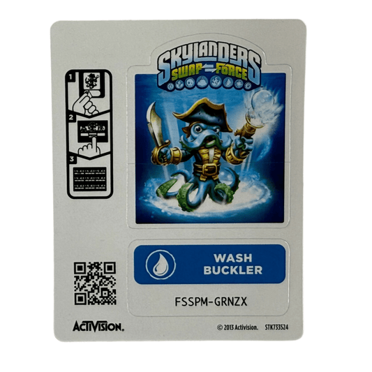 Wash Buckler (Sticker Sheet) - Nick Nack's Full Frontal Attack
