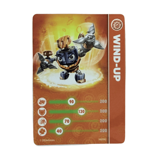 Wind Up (Series 1) (Stat Card) - Nick Nack's Full Frontal Attack