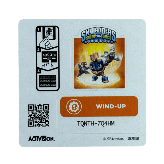 Wind Up (Series 1) (Sticker Sheet) - Nick Nack's Full Frontal Attack