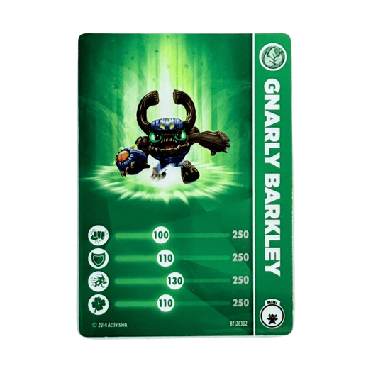 Barkley (Gnarly) (Stat Card) - Nick Nack's Full Frontal Attack