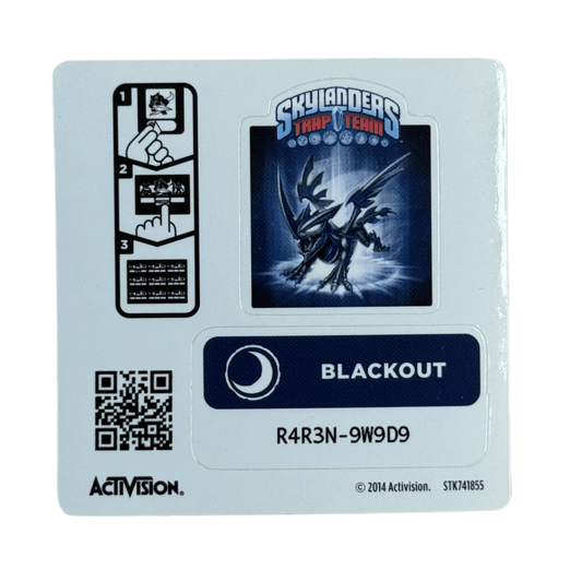 Blackout (Series 1) (Sticker Sheet) - Nick Nack's Full Frontal Attack
