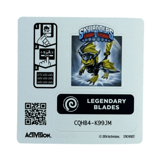 Blades (Legendary) (Sticker Sheet) - Nick Nack's Full Frontal Attack