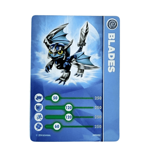 Blades (Series 1) (Stat Card) - Nick Nack's Full Frontal Attack