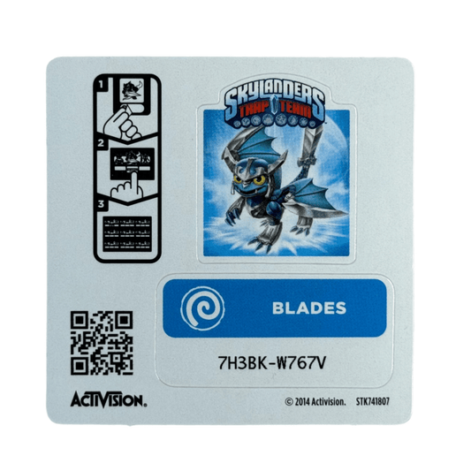 Blades (Series 1) (Sticker Sheet) - Nick Nack's Full Frontal Attack