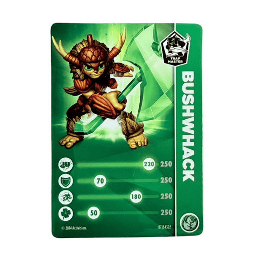 Bushwhack (Stat Card) - Nick Nack's Full Frontal Attack