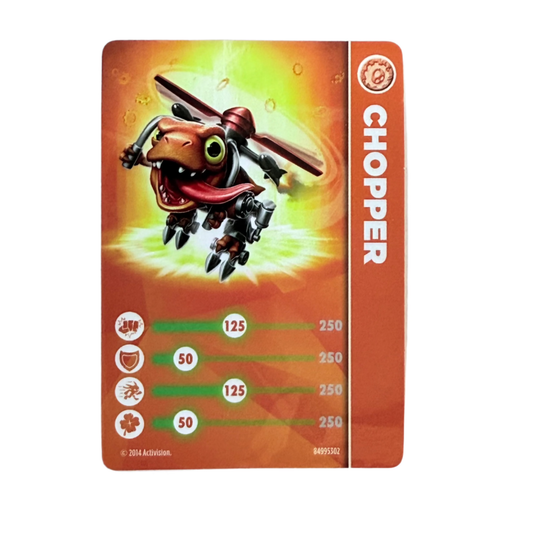 Chopper (Series 1) (Stat Card) - Nick Nack's Full Frontal Attack